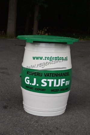  Barrel Stijf met top (voorbeeld met logo)