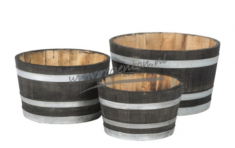  Kuipen set nieuw zwart 3 stuks