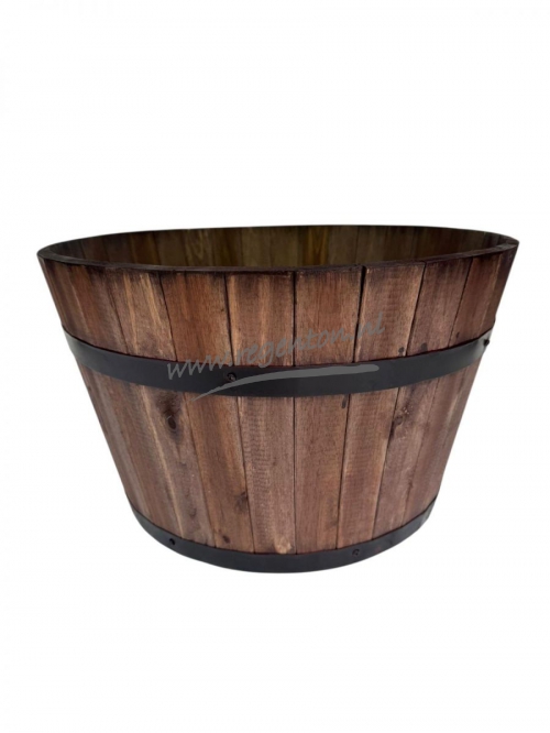  Kuip Acacia bruin 46x28cm