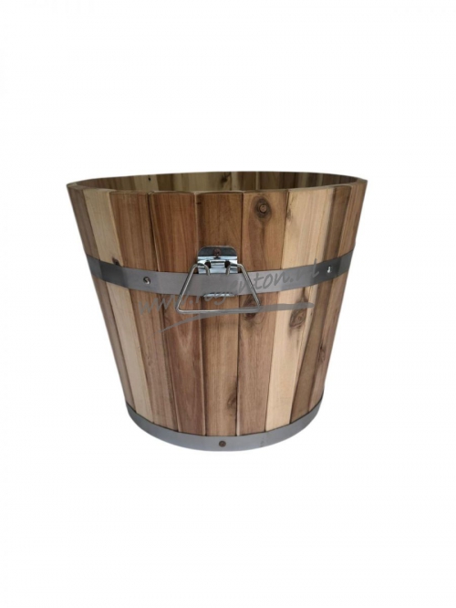  Kuip Acacia met handgreep 38x32 cm