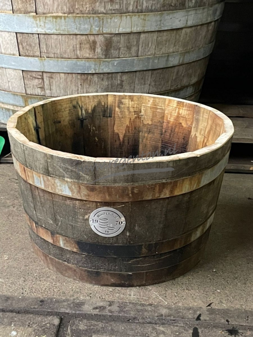  Bloembak ½ van 100 L nieuw, Brandy