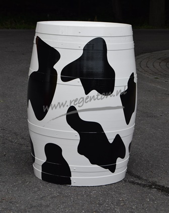  Barrel White Cow