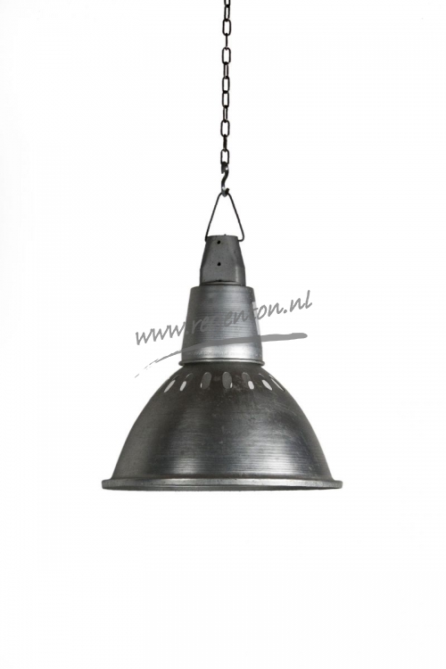  Industrie lamp alu. Open