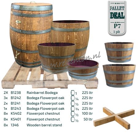  P7 Wine Barrel Bodega model